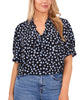 Petra Frilly V-Neck Blouse - thumbnail