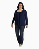 Karlie Criss-Cross Long Sleeve Top - thumbnail