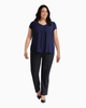 Josephine Flutter Sleeve Blouse - thumbnail