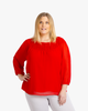 Janis Ruched Blouse - thumbnail