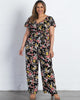 Odessa Ruffle Jumpsuit - thumbnail