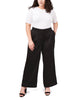 Isla Satin Wide Leg Pant - thumbnail