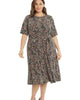 Genelia Side Tie Dress - thumbnail
