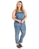 Rhonda Denim Jumpsuit - thumbnail
