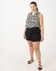 Merida Fray Hem Stretchy Denim Short - thumbnail