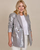 Shawl Lapel Pailette Double-Breasted Jacket - thumbnail