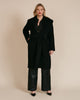 Draped Hooded Coat - thumbnail