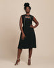 Squiggle Cupchain Crepe Dress - thumbnail
