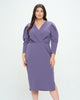 Boa Pleated Midi Dress - thumbnail
