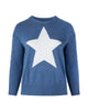 Cotton and Cashmere Star Crewneck - thumbnail