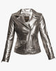 CULT UPCYCLED LEATHER JACKET - thumbnail