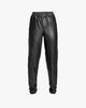 THE UPCYCLED LEATHER JOGGERS - thumbnail
