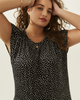 Sylvia Printed Short Sleeve Top - thumbnail