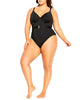 Lily Belted One Piece Swimsuit - thumbnail