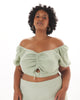 Melanie Top in Sage - thumbnail