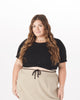 Dominique Tie-Around Crop Top - thumbnail