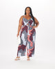 Benny Keyhole Jumpsuit in Multi Animal - thumbnail