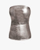 CINEMATIQUE STRETCH LEATHER BUSTIER - thumbnail