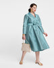 Lucille Wrap Dress Turquoise - thumbnail