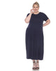 Short Sleeves Maxi Dress - thumbnail