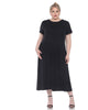 Short Sleeves Maxi Dress - thumbnail