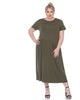 Short Sleeves Maxi Dress - thumbnail