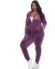 2 Piece Velour Track Suit - thumbnail