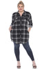 Plaid Tunic Top - thumbnail
