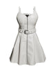 Mikela Recycled Leather Dress - thumbnail