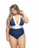 Backless Swimsuit With Removable Padding - thumbnail