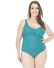 Swimsuit With Side Cutout - thumbnail