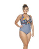 Swimsuit With Knot Detail Betwen De Busts - thumbnail