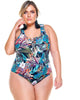 Swimsuit With Braided Detail On The Bust - thumbnail