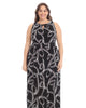 Halter keyhole morris maxi dress - thumbnail