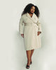 Lace-Up Trench Coat - thumbnail