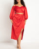 Maxi Skirt With Slit - thumbnail