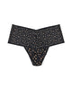 CROSS-DYED LEOPARD RETRO LACE PLUS THONG - thumbnail