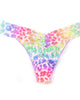 SIGNATURE LACE PLUS THONG - thumbnail