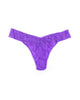 SIGNATURE LACE PLUS THONG - thumbnail