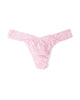 SIGNATURE LACE PLUS THONG - thumbnail