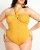 Braided Halter Swimsuit - thumbnail
