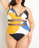 Mesh Detail Swimsuit - thumbnail