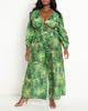 Printed Wide Leg Coverup Pant - thumbnail