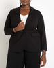 The Ultimate Stretch Suit Long Line One Button Blazer - thumbnail