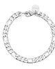Baby Axel Anklet 10" Silver - thumbnail
