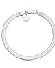 5mm Viper Chain Anklet 9.5" Silver - thumbnail