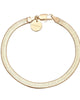 5mm Viper Chain Anklet 10" Gold - thumbnail
