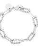 Enzo Anklet 11" Silver - thumbnail