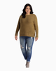 Amelia Button-Sleeve Sweater - thumbnail