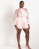 Printed Linen Shorts - thumbnail